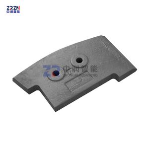 Durable Wear Blade and Scraper for Twin Shaft Concrete Mixer Spare Part