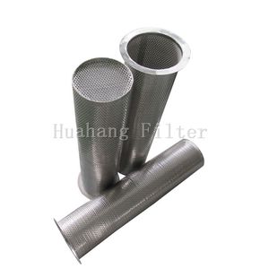 Durable Flanged Stainless Steel Mesh Filter for Liquid Filtration