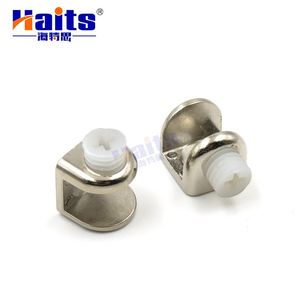 Furniture Accessories Zinc Alloy Glass Shelf Bracket Cabinet Board Holder