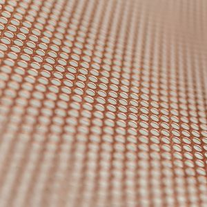Amber Punched Copper Sheet Screen Round Hole Perforated Copper Sheet Panels
