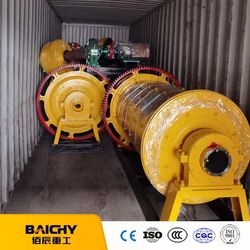 Competitive Price Mini Mineral Mill Small Ball Mill Gold Ore Milling Machine 900X1800