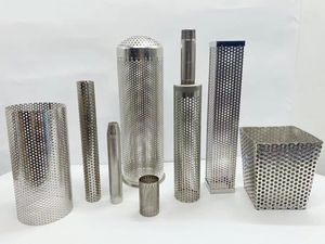Stainless Steel 304 Perforated Metal Filters for Filtration Equipment