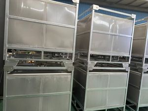500L/1000L/1500L Stainless Steel 304/316 Square IBC Tote Chemical Storage Container