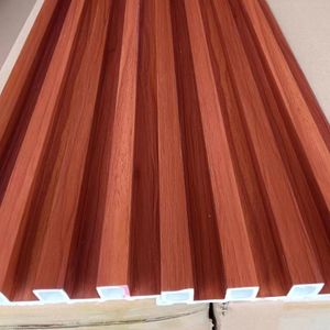 WPC Fluted Wall Panel Waterproof Interior Decorative Wall Panel
