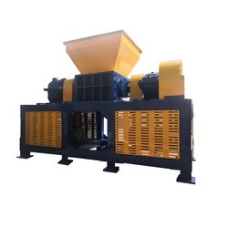 Automatic Car Tire Recycling Machine Production Line Waste Industrial Paper Shredder Machine