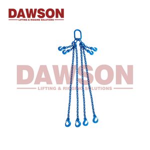 Dawson G100 Grade 100 4-Legs Quadruple Legs Adjustable Lifting Chain Slings