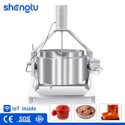 High Efficiency Automatic Temperature Control Electric Tilting Mixer for Pharmaceutical Blending