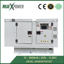 Cummins 30kw 40kVA Portable Silent Diesel Generator Set with Electric Start, 100% Original Genuine