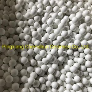 Inert Alumina Ceramic Balls as Support Media for Tower Packing (23-26%)