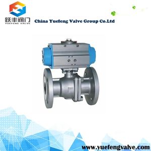 Pneumatic on-off Floating Ball Valve