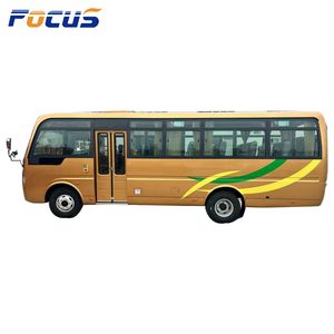 LHD 30 Seater Mini Bus for Sale 2024 Year Cummins Engine 6 Speed Gear Passenger Bus for Sale