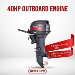 Himarine 40HP Outboard Motor E40X Short Shaft E40xmhs E40xmhl Marine Boat Engine