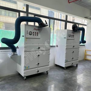 Advanced Mobile Welding Fume Extractor with Adjustable Suction Arm