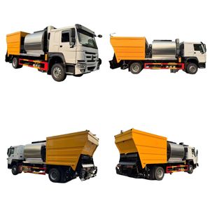 Sinotruck Chipsealer HOWO Asphalt Synchronous Chip Sealer 16m3 Chip Seal Synchronous Truck