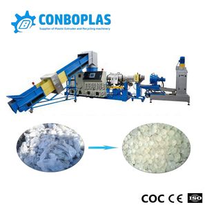 Wholesale Plastic Waste Granulator PP Woven Shopping Bag PE LLDPE LDPE HDPE Film Pet Bottle Flakes Scraps