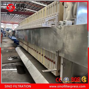 New Advanced Membrane Filter Press Machine for Sewage Treatment Plant