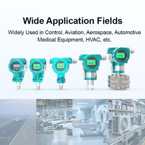 Industrial Digital Display Pressure Transmitter for Gas, Liquid, Oil & Pipeline Monitoring