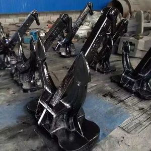Casting Steel OEM ODM Customizable Marine Stockless Ship Anchor