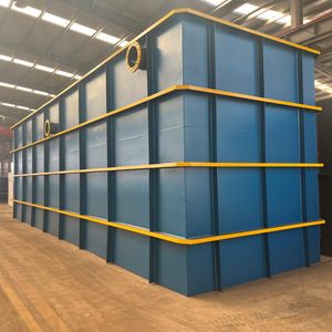 PLC-Controlled STP/Wwtp Integrated Wastewater Treatment Equipment for Hospital/Medical/Car-Wash/Community/Domestic/Rural Waste Black/Grey Sewage Treatment