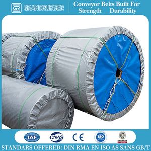 Reinforced Structure Heat Resistant Conveyor Belt for Industrial Processing Equipment