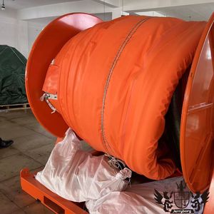 Quick Laying Boom Float Type Seaweed Barrier Oil Spill Containment PU Boom