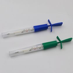 Medical Non Mercury Free Gallium Indium Glass Armpit Thermometer
