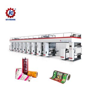High-Performance 6 Color Gravure Printing Machine for Flexible Films
