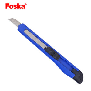 Foska Cutting Tools Multi-Color 9 mm Snap off Blade Utility Cutter Knife