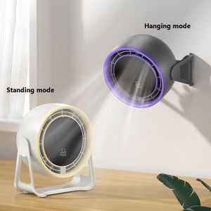 Portable Dual-Use High Wind USB Rechargeable Air Cooling Fan