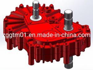 Agricultural Gearbox Reducer Gearbox for Agricultural Machine Farm Agriculture Agri Gear Box Right Angle Rotary Flail Lawn Mowers Bevel Digger Drive Snow Tiller