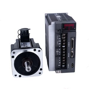 High Quality AC Servo Motor and Driver Kit for CNC Milling Machine 220V 380V 2kw