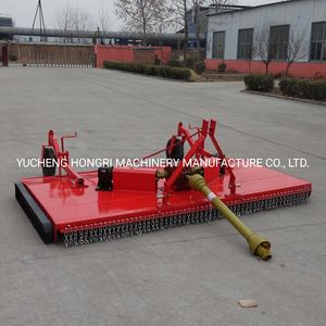 Farm Tractor Cut The Grass Agricultural Lawn Weeder Mower