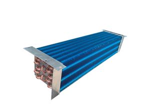 Customized Hydrophilic Fin Copper Tube Air Cooled Evaporators