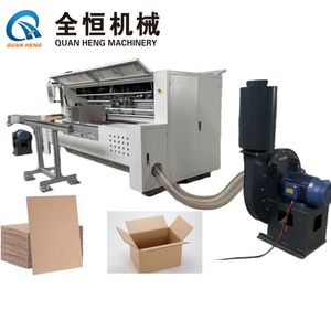 Auto Flexo Printer Printing Cutting Packing Packaging Corrugated Carton Box Making Machine