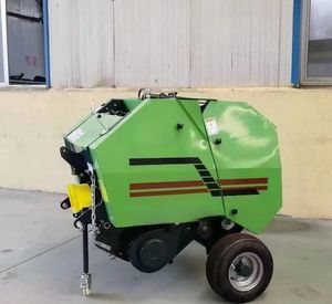 Advanced Straw Picking and Crushing Round Baler for Efficient Farming