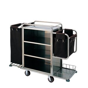 Stainless Steel Housekeeping Trolley for Hotel