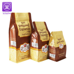 Yixing Coffee Packaging Bag/Coffee Bag with Valve and Zipper