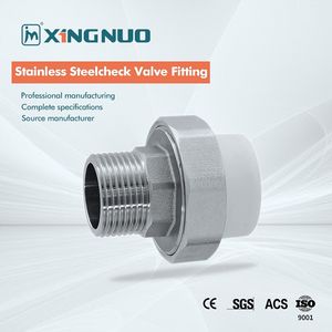 Non-Stick Surface Stainless Steel Joint Fittings for Sticky Media