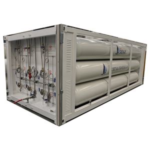 20 FT Hydrogen Storage and Transport Tank ISO Tube Bundle Container H2 Tank Container
