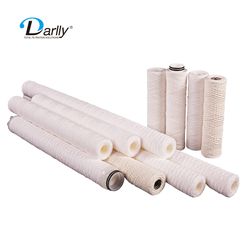 Cotton Yarn Prefilter Cartridge for Wine Filtration Water Filter 10 Micron