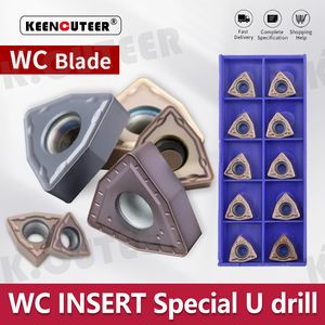 Wc Series U Drill Blade Turning Insert Steel/Stainless Steel/Cast Iron/Ceramic/Aluminum CNC Cutting Tool
