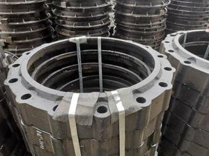 Self-Restrained Joint Ductile Iron Pipes and Fittings DN400 DN300 Flange Joint Class K9 C40 Cast Iron Pipe
