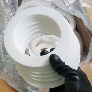 Lightweight White PTFE Gasket Sheet for Easy Installation and Use