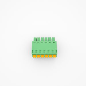 Flame Retardant Spring Terminal Blocks Connector with 3.08mm Pitch
