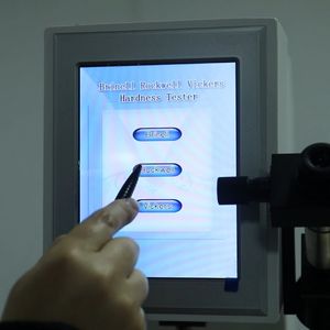 Touch Screen Digital Benchtop Universal Metal Hardness Tester with Brinell Rockwell and Vickers Scales Analog Display