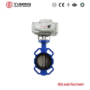 Electric Soft Sealing Wafer Butterfly Valve