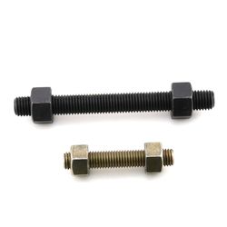 3/4"X10" ASTM A193 B7 ASTM A194 2h Black Xylan Coated Stud Bolt with Nut Hex and Washer