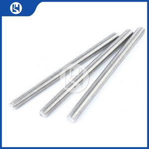 Precision Carbon Steel Threaded Rods for Engineering Projects with UL Certification (DIN 976)