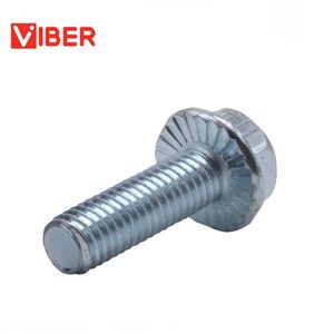 Durable Galvanized Hex Flange Bolts - M4 to M12 Sizes Available