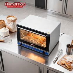 Commercial Convection Oven with Spray Function and Manual Control